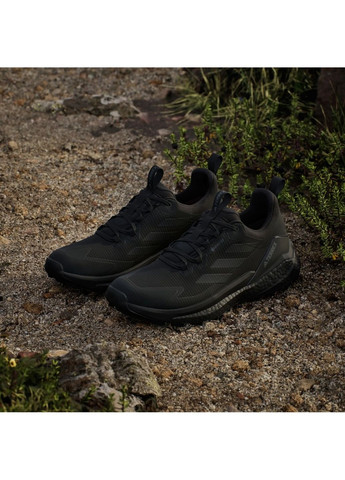 Черные кроссовки мужские terrex free hiker 2.0 low gore-tex hiking shoes black ih0672 adidas