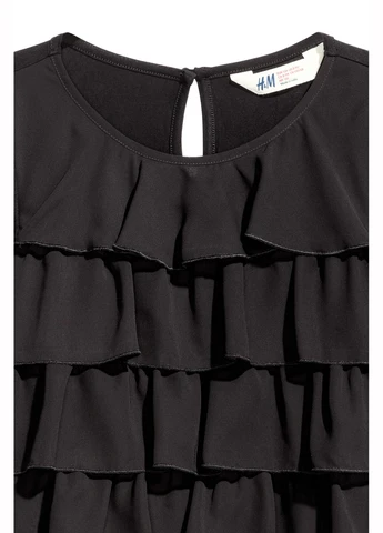 Блуза демісезон,чорний, H&M (322994885)