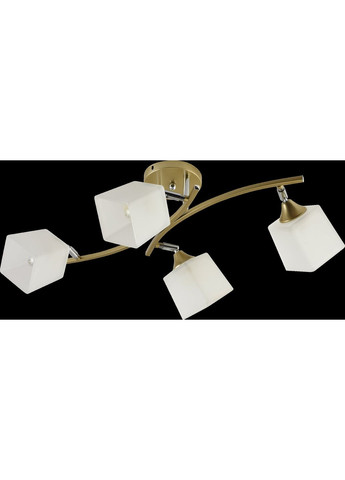 Люстра декоративна IS XA1439A/4 GOLD+CR на 4 плафони Valeso (372505317)