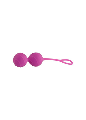 Вагінальні кульки рельєфні Honeybuns Pretty Violet, рожеві Miss V (292117942)