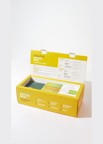 HEALTHY DETOX BOX Restart Your Health Глибока комплексна детоксикація та відновлення CHOICE (337093225)