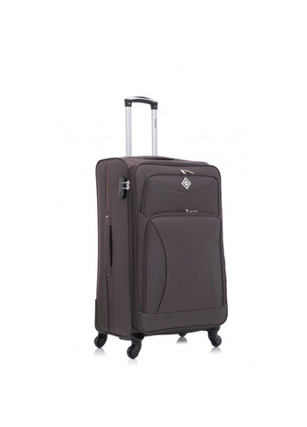 Набір тканинних валіз 2 шт Tourist велика середня коричневий Bonro (353494817)