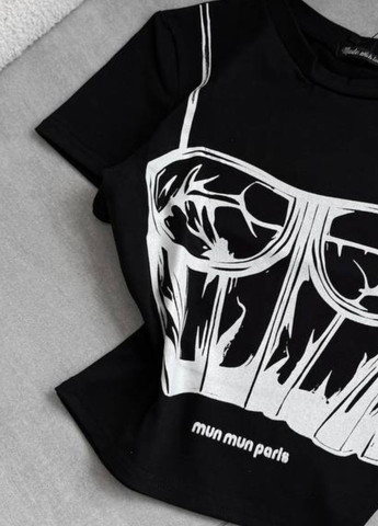 Вкорочений топ-футболка з коротким рукавом Tik-Tak (334011035)