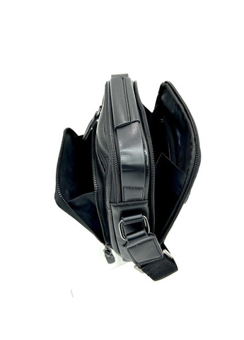 Чоловіча сумка з еко-шкіри Bradford 8922-2 чорна 25 х 21.5 х 4.5 No Brand (371682494)