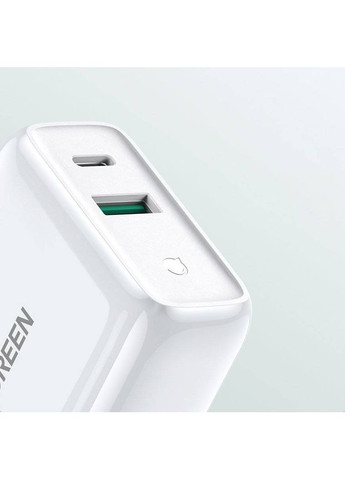 Мережевий зарядний пристрій 38W USB-C Wall Charger EU (White) (UGR-60468) (UGR-60468) Ugreen CD170 (361346665)