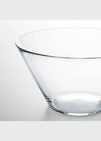 Чаша ІКЕА TRYGG 28 см прозоре скло (20132453) IKEA (276838374)