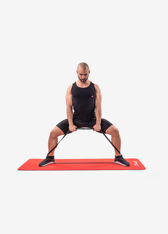 Резинка для фітнесу 12-30кг HS-L022RR чорна Hop-Sport (301538980)