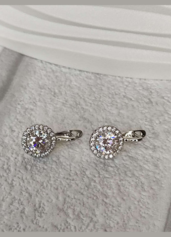 Сріблясті сережки ксюпінг xuping родій медсталь трендові Xuping Jewelry (337503395)