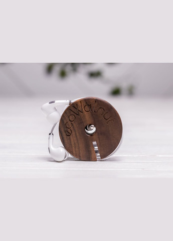 Аксессуар «Катушка для наушников» Органайзер для наушников с персональной гравировкой EcoWalnut (293083537)