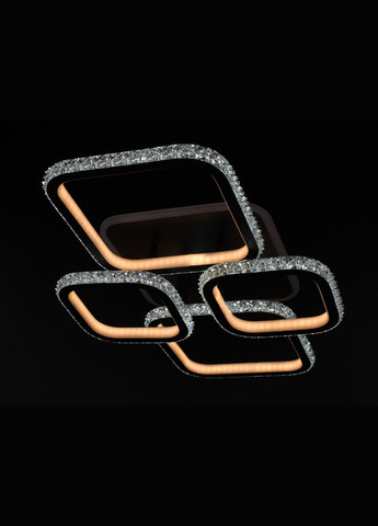 Люстра світлодіодна стельова LED світильник для квартири на стелю лед 26322 Білий 12х41х60 см. Sunnysky (364498098)