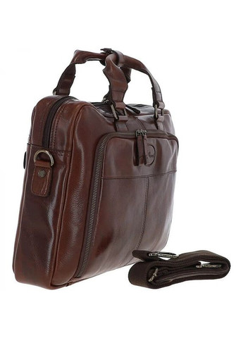 Мужская кожаная сумка 8143 Brown (8143 BROWN) Ashwood (322207949)