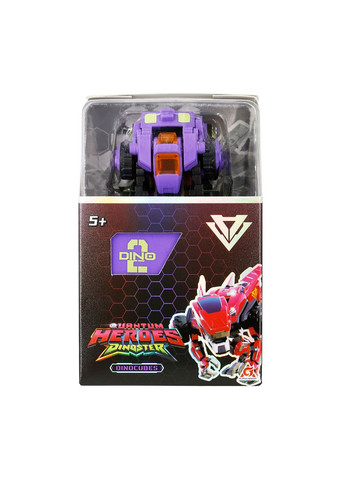 Динозавр-трансформер Пурпуровий Раптор-бот DINOSTER (342752382)