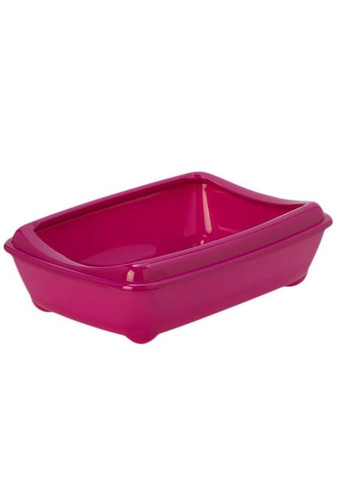 Туалет для кошек с бортиком Aristo-Tray mini 42х31х13 см Ярко-розовый (5412087013869) Moderna (267726985)