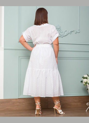 Белое платье 14563-5 Alenka Plus