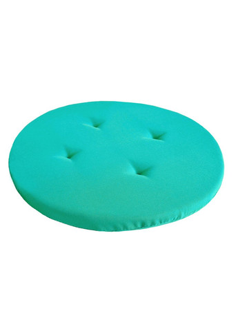 Подушка для стула Ø 30х2 см бирюза No Brand (324829143)