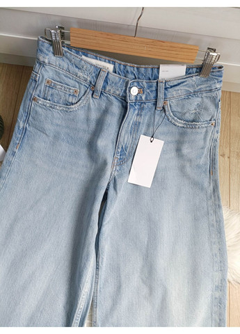 Джинсовые шорты trf с низкой посадкой Zara (354816942)