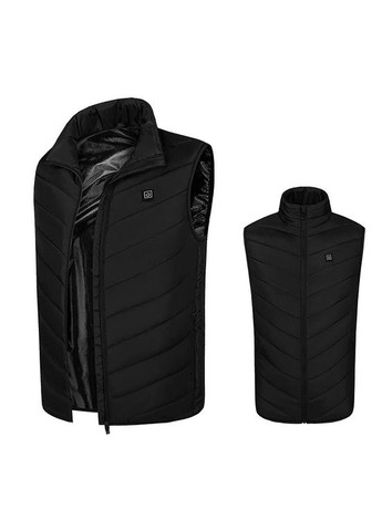 Жилет з підігрівом USBпорт, 9 зон підігріву, від PowerBank розмір 5XL No Brand (306460189)