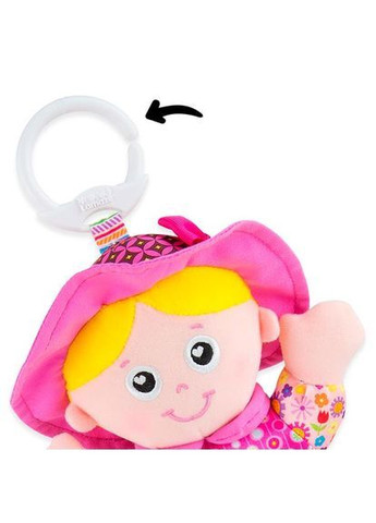 М'яка іграшка-підвіска Лялька Емілі з брязкальцем () Lamaze L27026 (370499048)