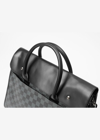 Чоловічий діловий портфель для документів стиль Луї Вітон карта, офісна сумка чоловіча No Brand (334731081)