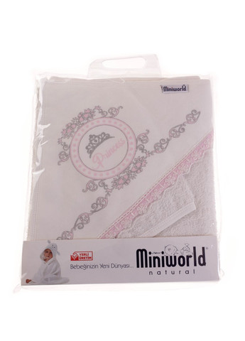 Полотенце Уголок 2 Ед. 75Х75 См 15476 Miniworld розовый