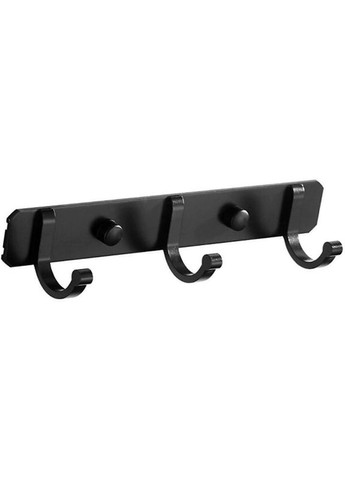 Вішалка настінна універсальна з 3 гачками Hoimc гачки підвісні з алюмінію, (R051344) No Brand (349844032)