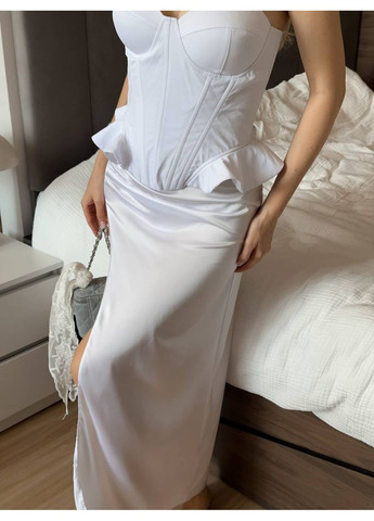 Женский костюм двойка корсет и юбка макси MonCher (349453363)