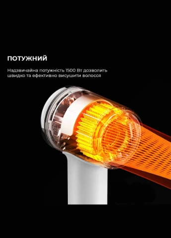 Фен DEM-CF50W Navy Blue DEERMA (284279032)