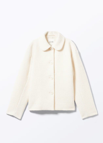 Молочна демісезонна куртка H&M