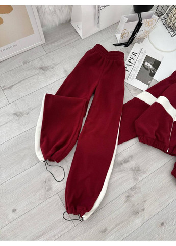 Женский теплый флисовый спортивный костюм двойка No Brand (374598481)