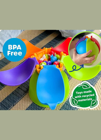 Набор для сортировки и счета Балансирующие пчелы от Blooming Balance Bees Learning Resources (338426027)