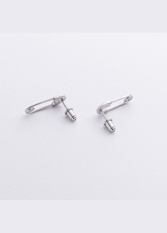 Серьги - пусеты Булавки в серебре 123411 Oniks (296470703)