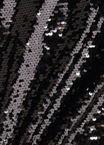 Черная праздничный однотонная юбка H&M