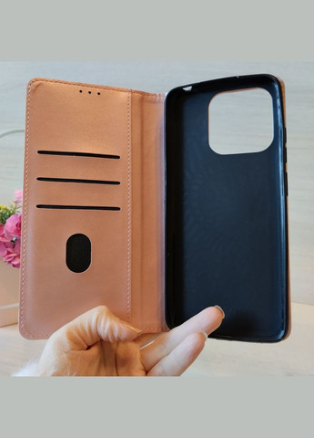 Чехол для xiaomi redmi 12 / сяоми редми 12 книжка подставка с визитницей Business Leather Clasp No Brand (319812937)