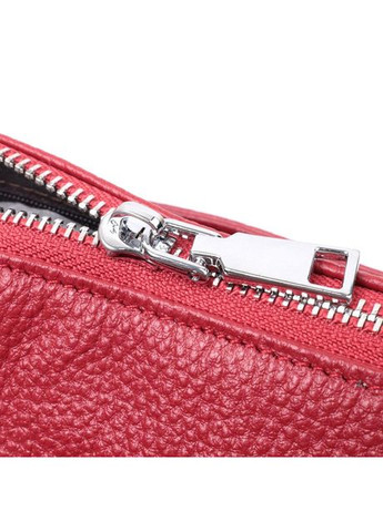 Сумка кросс-боди через плечо женская из натуральной кожи маленькая Красный 36514 Vintage (353690018)