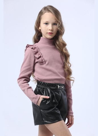 Шорты с экокожи на флисе IRmAS (326766565)