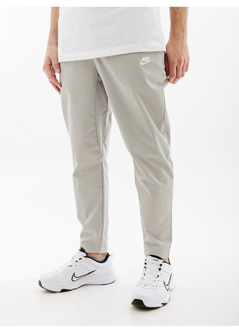 Чоловічі Штани CLUB TAPER LEG PANT Сірий Nike (282615832)