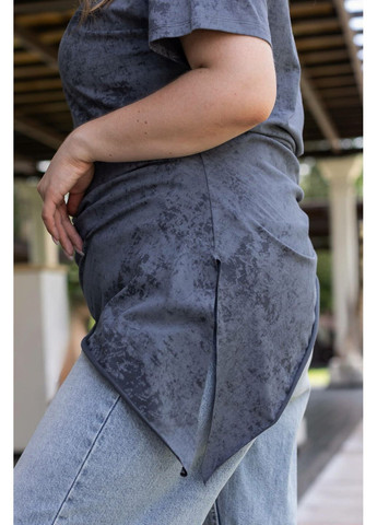 Асиметрична бавовняна футболка TOTALFIT - (351900941)