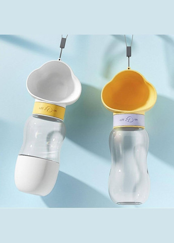 Пляшка-поїлка для тварин Semi Foot 600 мл, Yellow Semi Line (324607993)