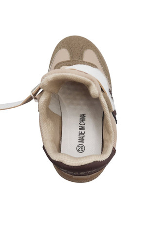 Коричневые всесезонные кроссовки С.Луч