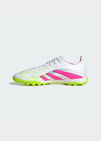 Білі літні бутси predator league turf adidas