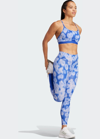 Легінси Optime Essentials Allover Print Flower Tie-Dye adidas (322183041)