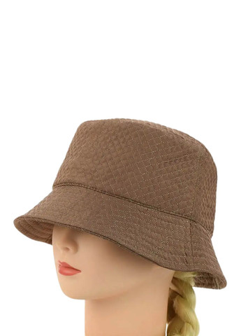 Зимова панама зі стьобаної плащової тканини на флісі Дрібний стібок No Brand Зимова Панама (333829163)