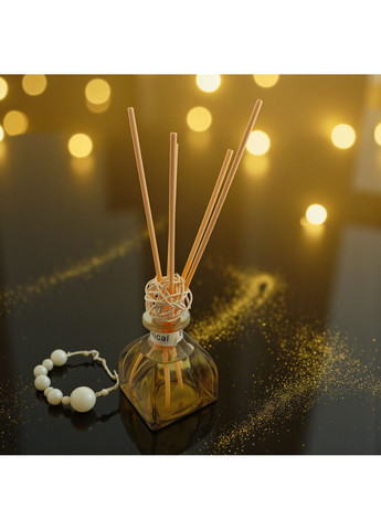 Аромадиффузор Роза парфюм для дома с эфирным маслом тростниковыми палочками натуральный аромат Белый 160_2_0_10C No Brand (369489540)