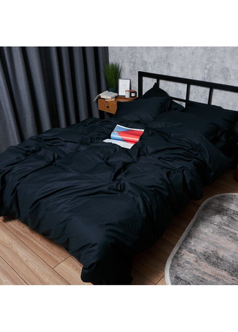 Комплект постельного белья Satin Premium «» Семейные 143х210х2 наволочки 2х40х60 (MS-820008495) Moon&Star Black Velvet (356112709)