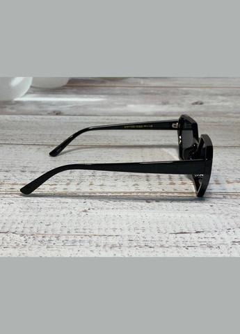 Окуляри жіночі сонцезахисні чорного кольору кошаче око з вуглами LIGHT (315889505)