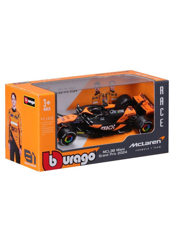 Автомодель - McLaren F1 MCL38 (2024) (1:43) Bburago (336965208)