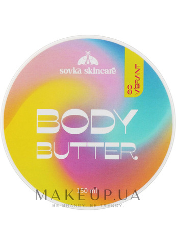 Крем-батер для тіла "Фруктова веселка" Body Butter Fruit Rainbow 150ml (1144842-31022664) Sovka Skincare (368611358)