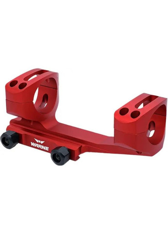 Кріплення-моноблок Warne X-Skeleton Mount. d - 30 мм. Ultra High. Weaver/Picatinny. Red No Brand (316437271)