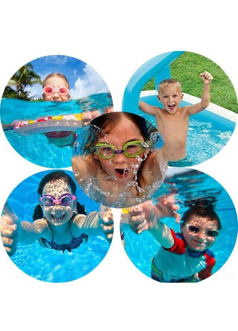 Детский надувной бассейн 57113-1 «Единорог» с навесом, 127 х 102 х 69 см, с шариками 10 шт. Intex (298690305)