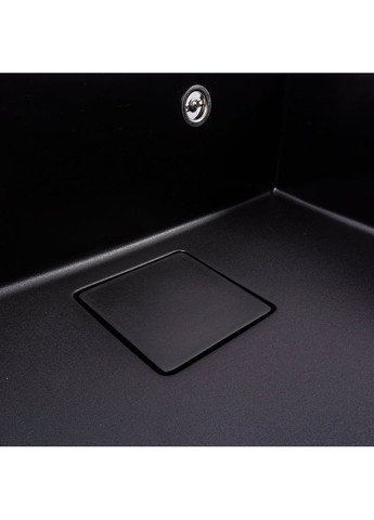 Гранитная мойка SHERLIT 6050 матовая Черная Valeso (358059287)